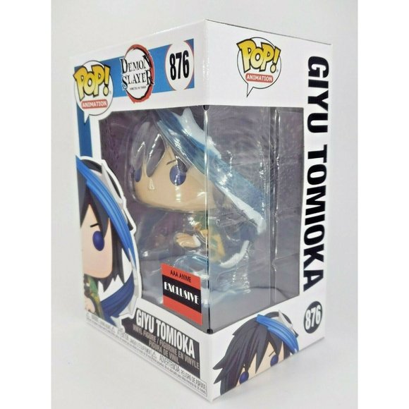 Funko 876 GIYU TOMIOKA AAA ANIME Exclusive New Unopened Demon Slayer 2021 - Picture 6 of 8